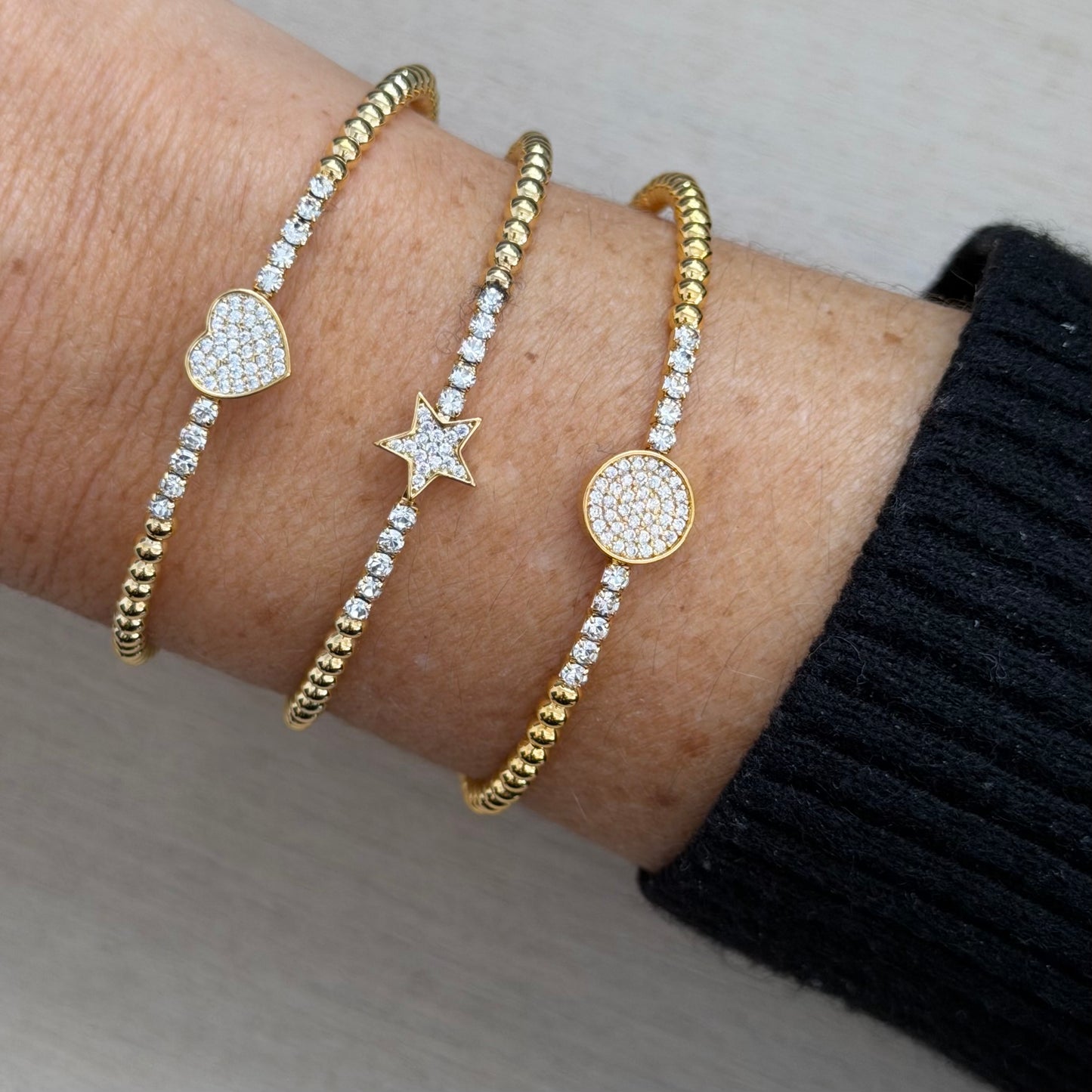 The Iconic Stack  Bracelet