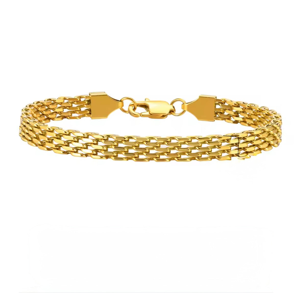 Golden Weave Bracelet