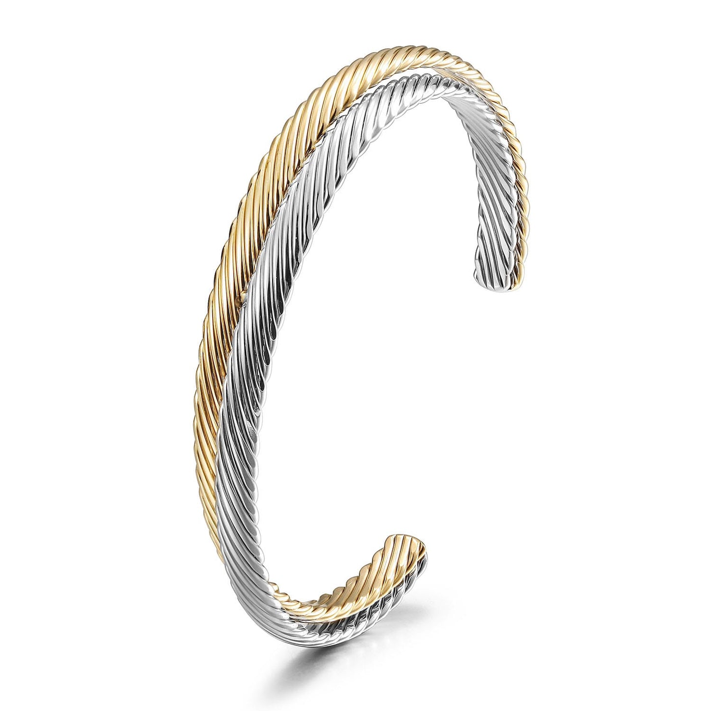 Two Tone Twisted Cuff