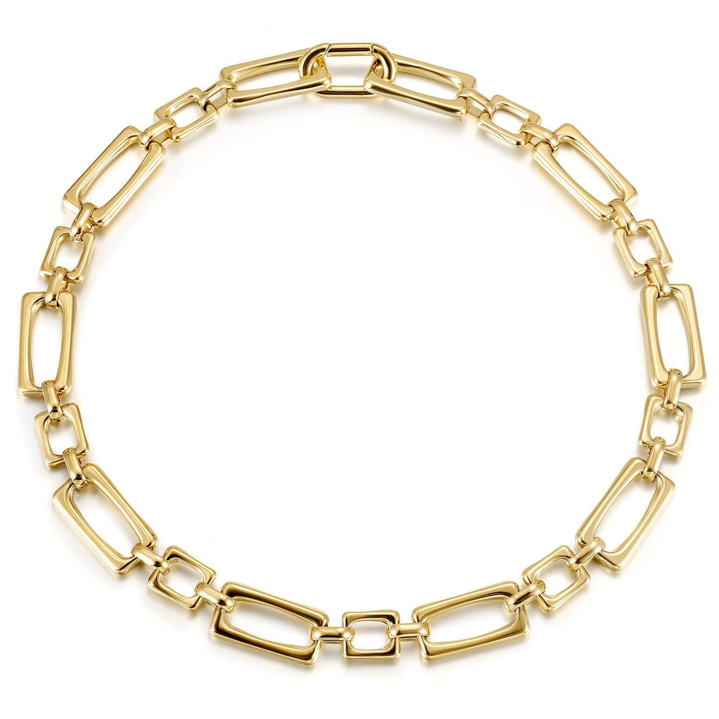 Bold Square Chain Necklace