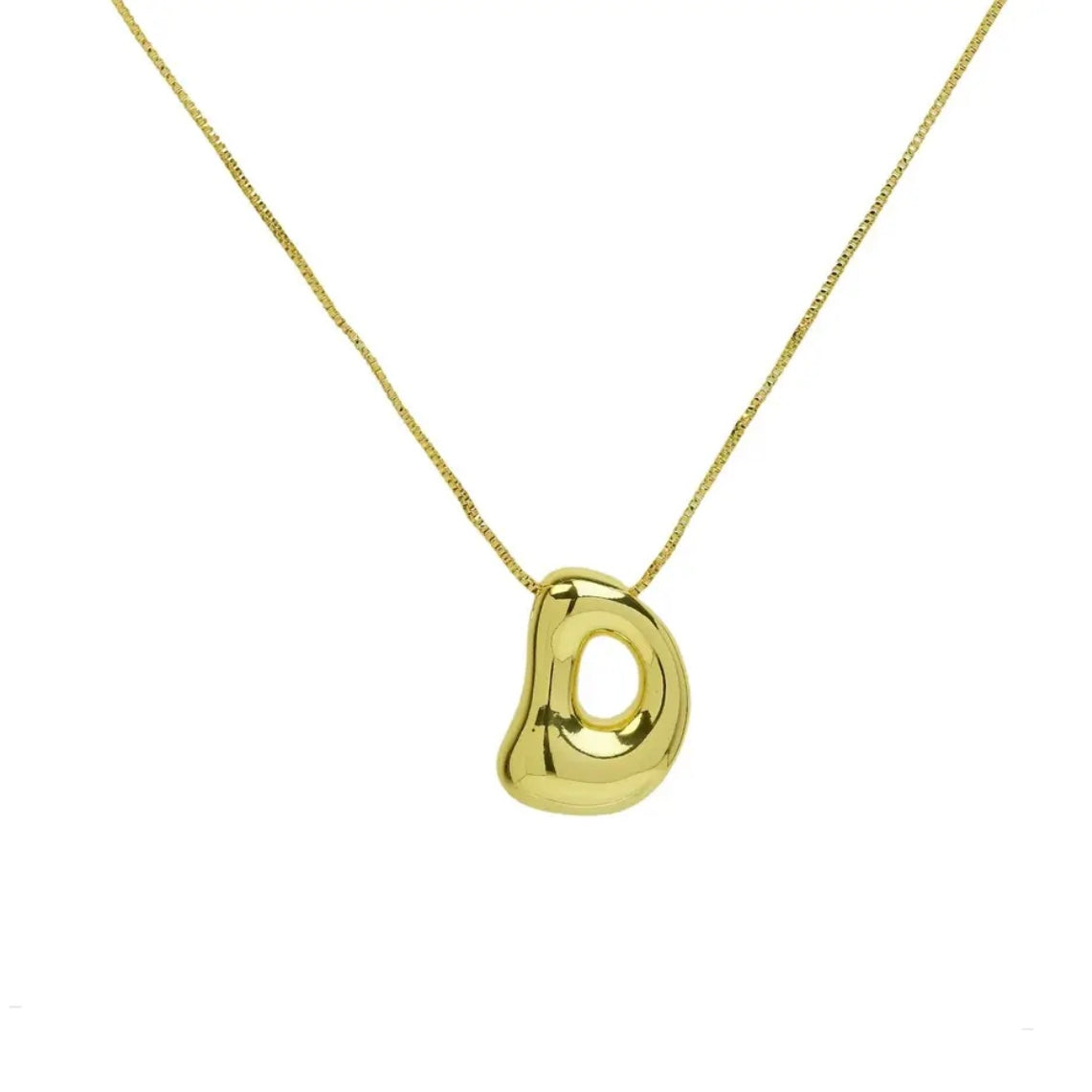 Balloon Initial Necklace