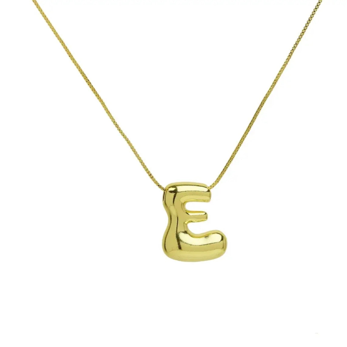 Balloon Initial Necklace