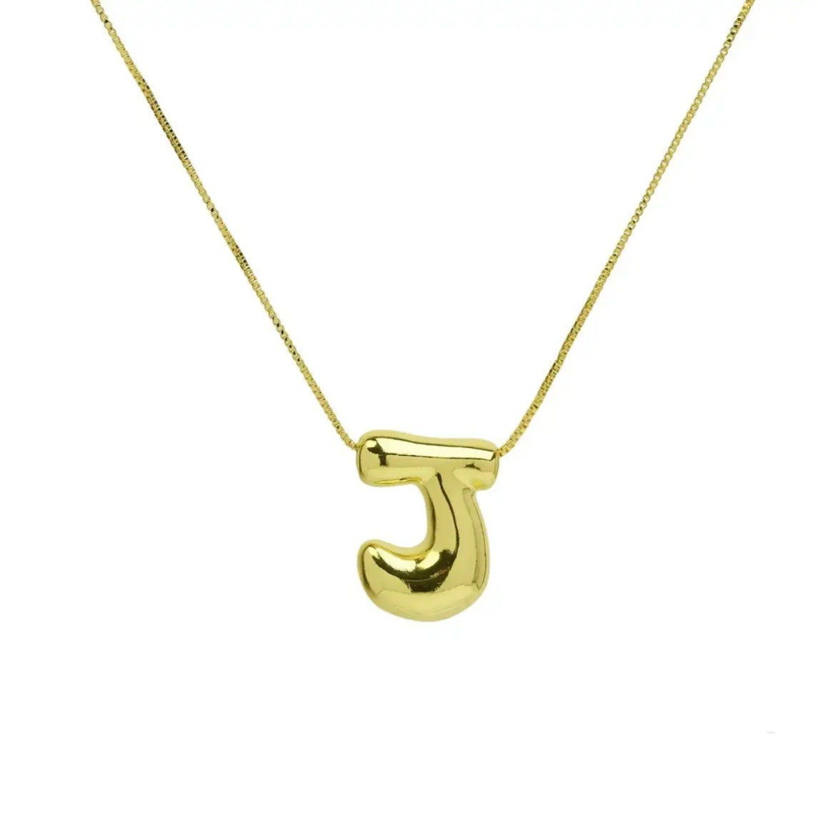 Balloon Initial Necklace