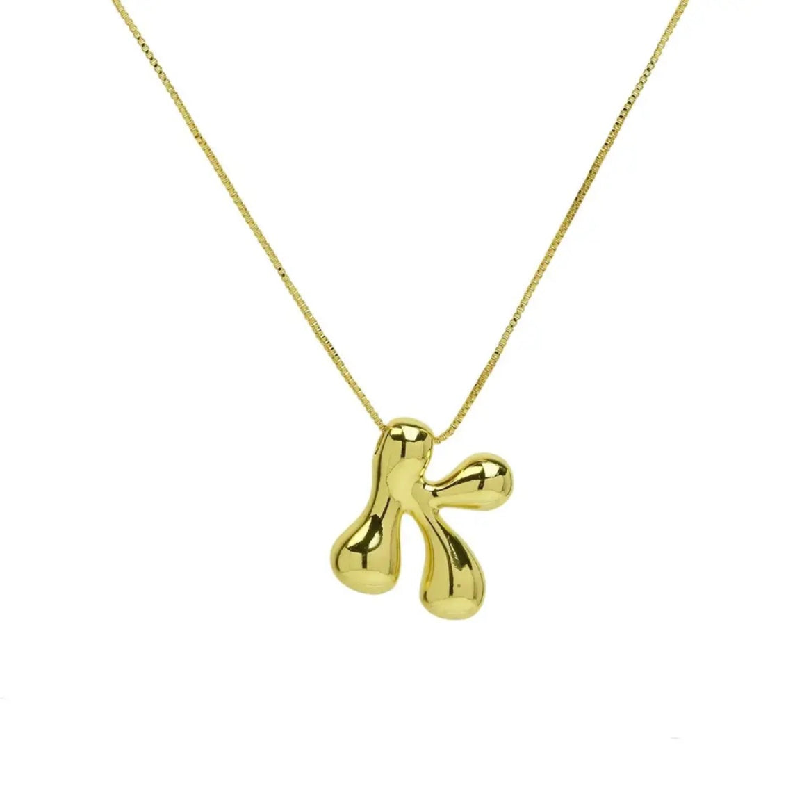 Balloon Initial Necklace