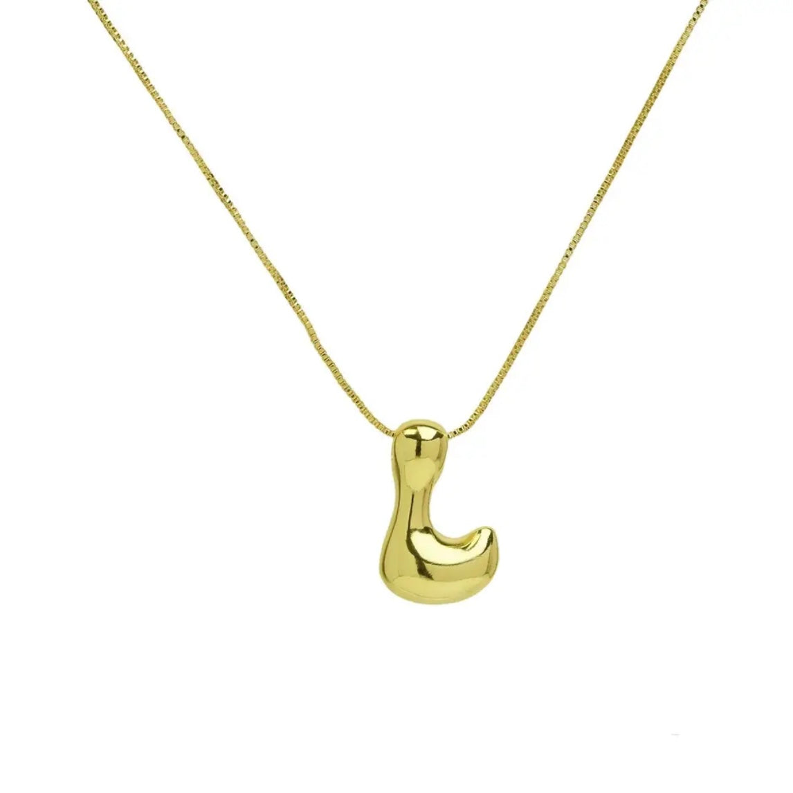 Balloon Initial Necklace