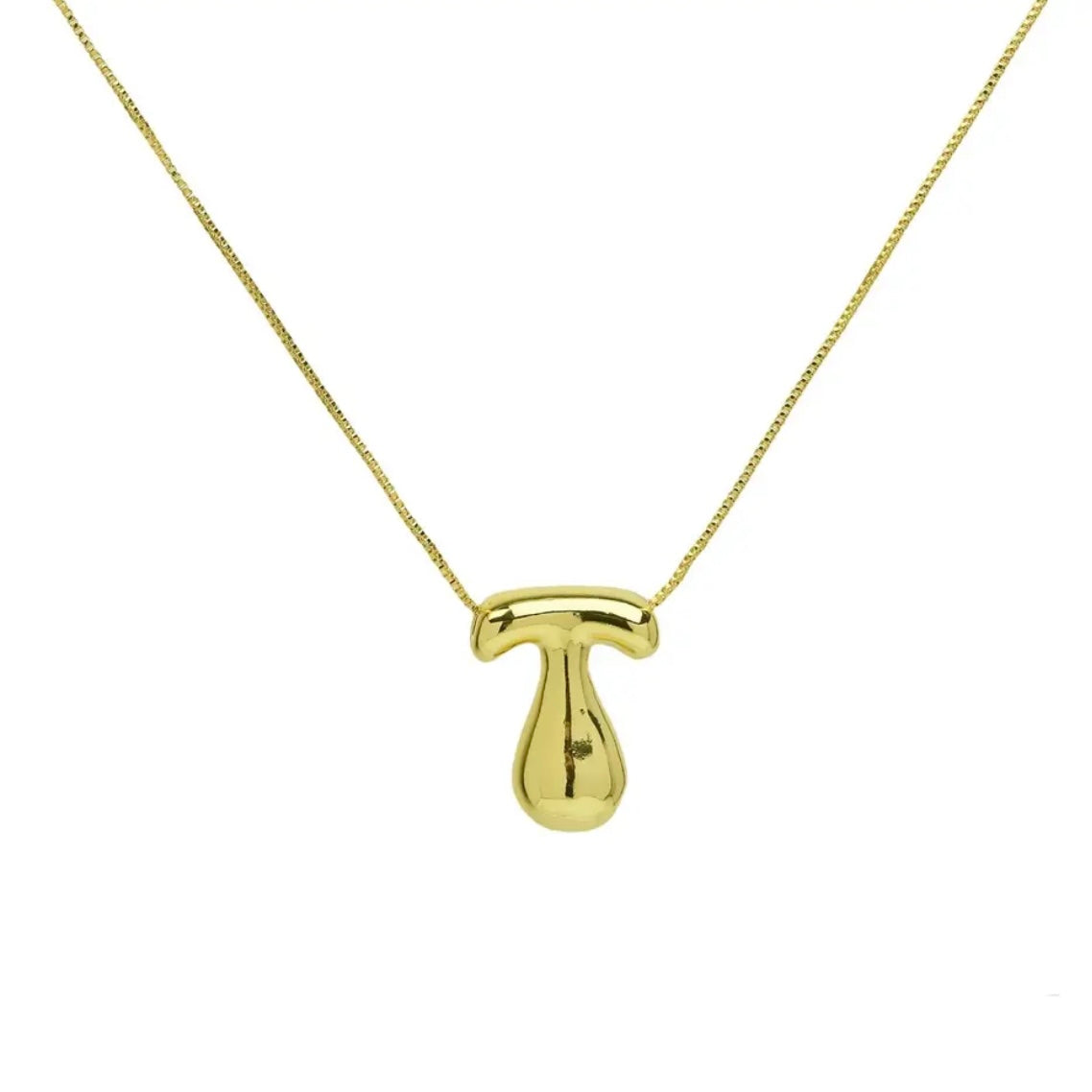 Balloon Initial Necklace