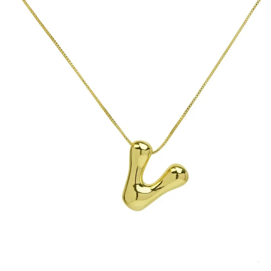 Balloon Initial Necklace