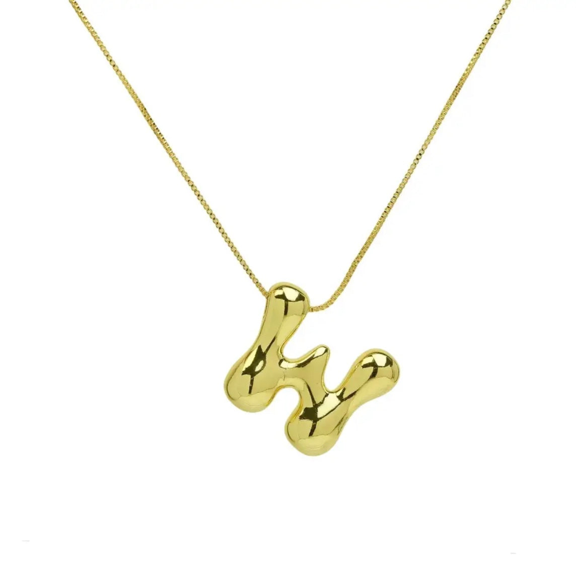 Balloon Initial Necklace