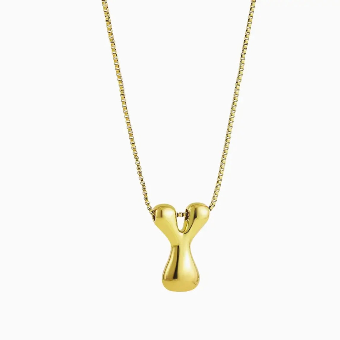 Balloon Initial Necklace