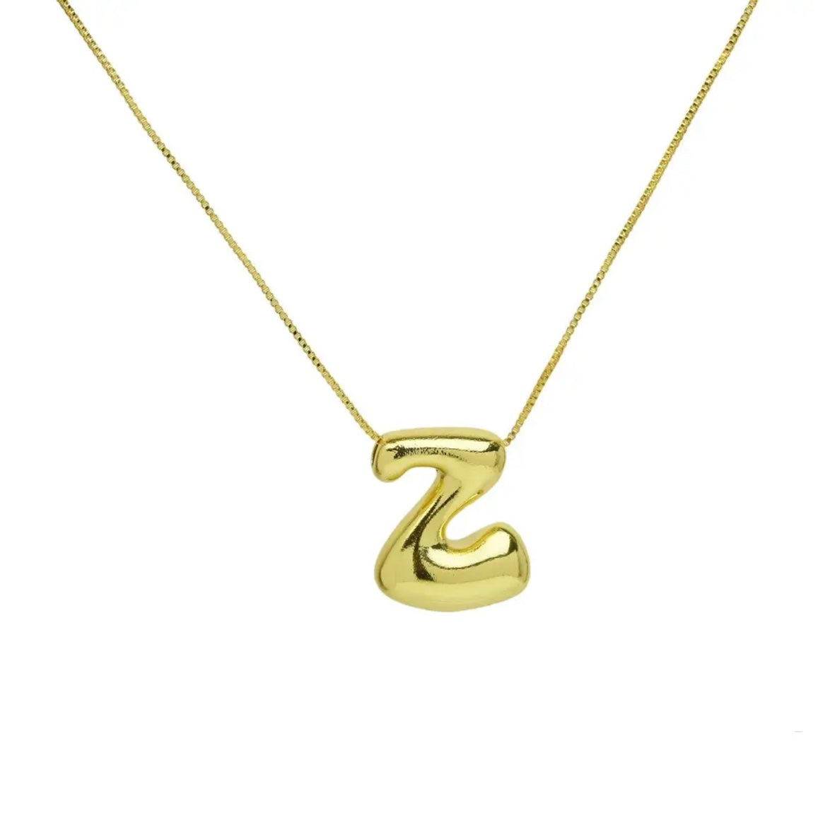 Balloon Initial Necklace