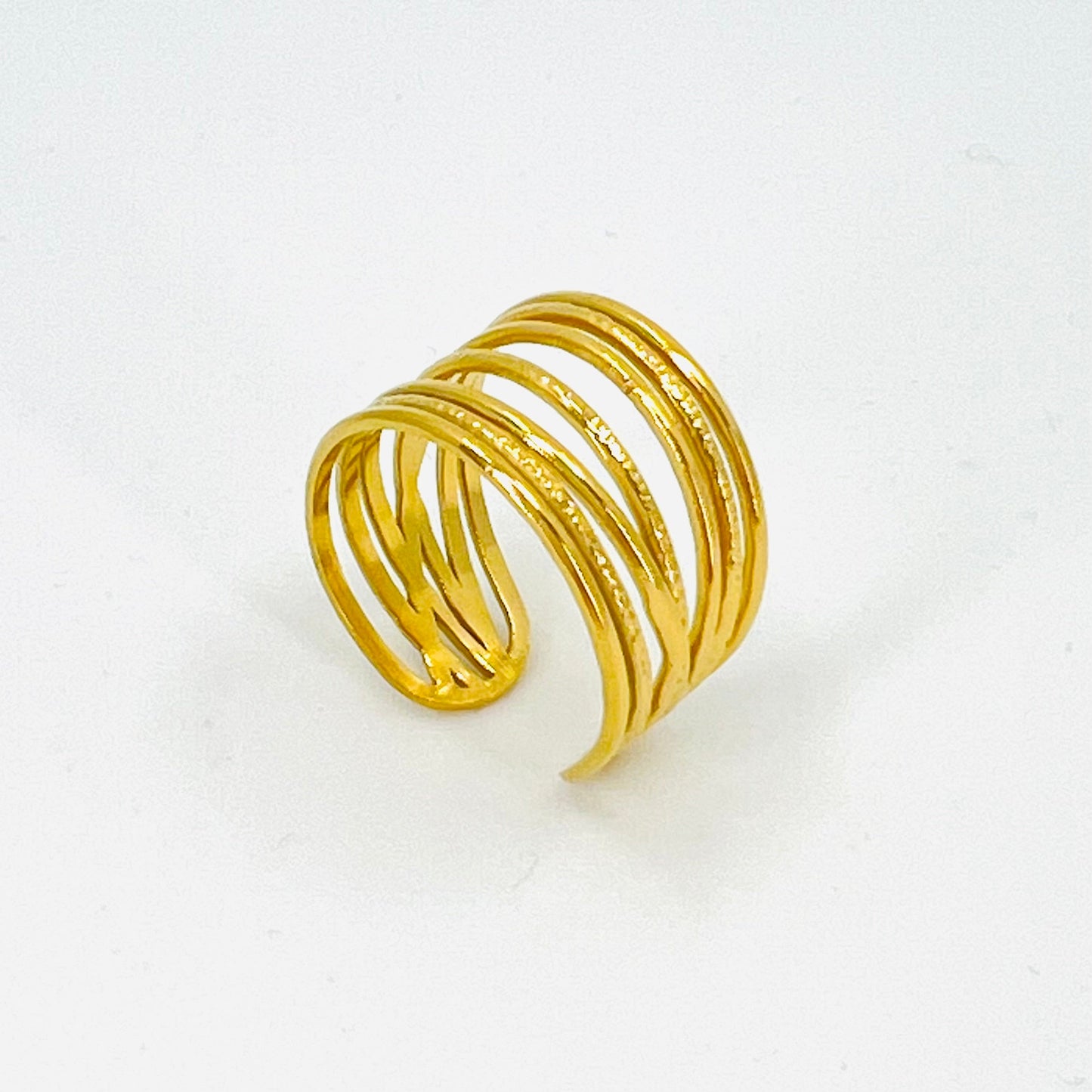 Gold Stacked Ring