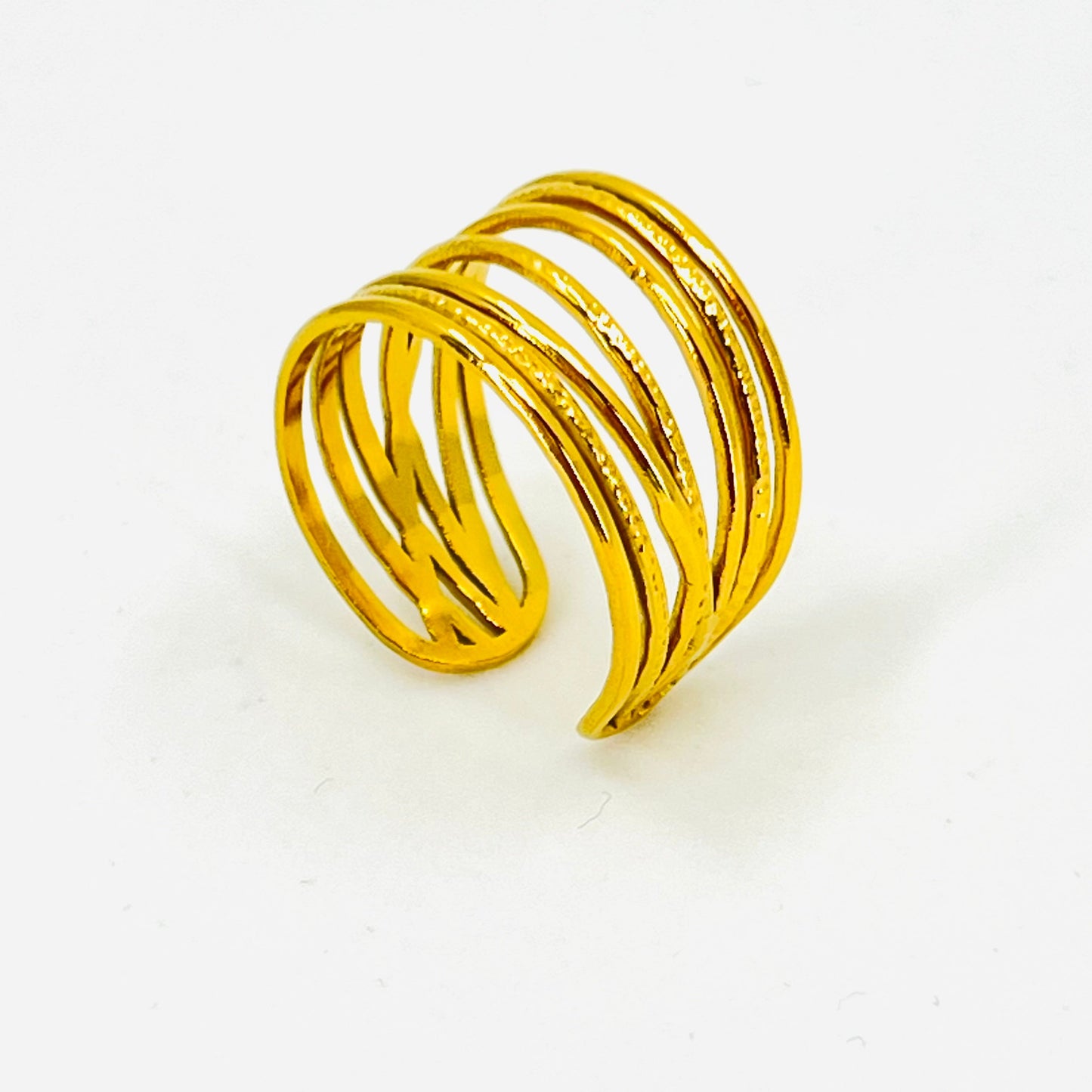 Gold Stacked Ring