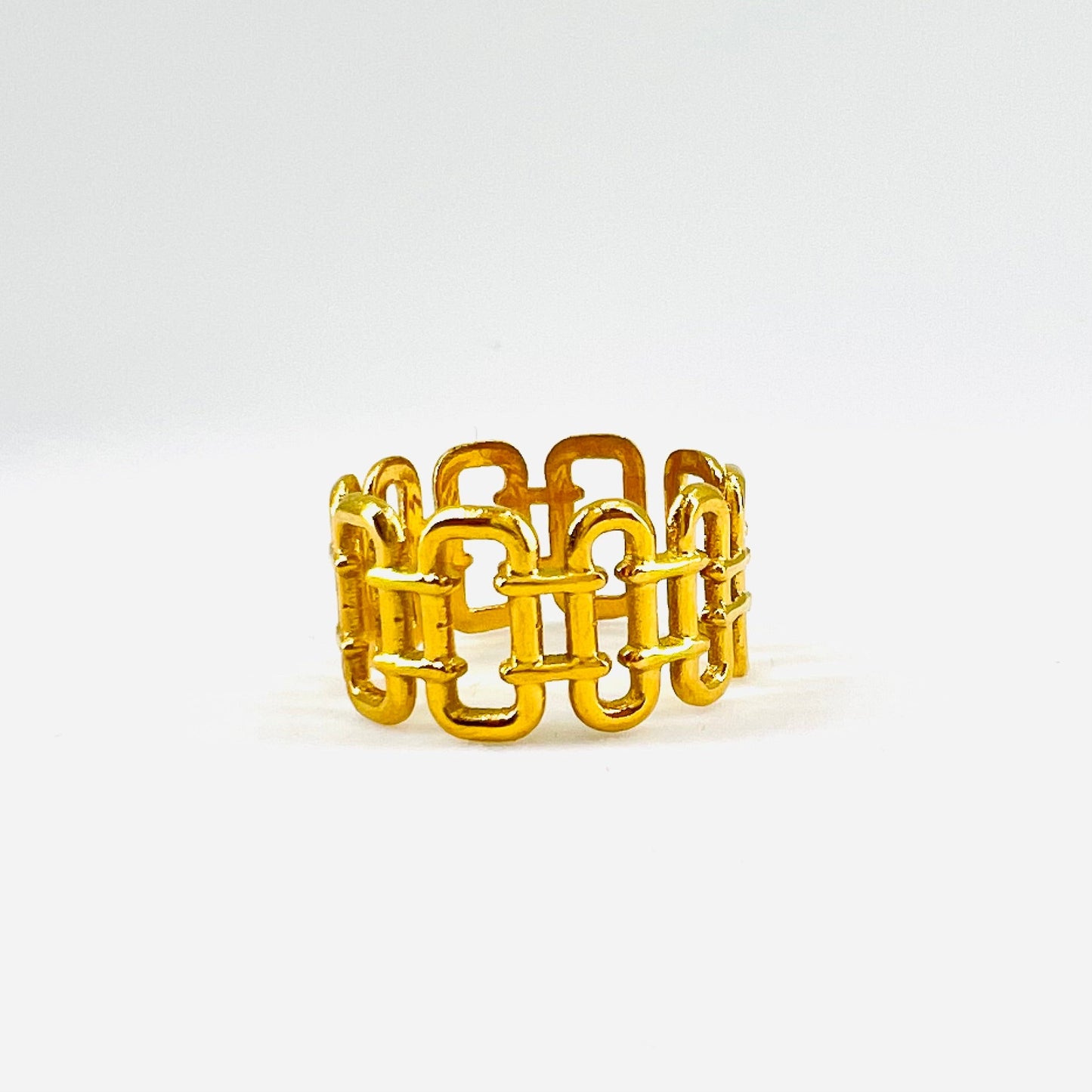 Gold Fence Ring