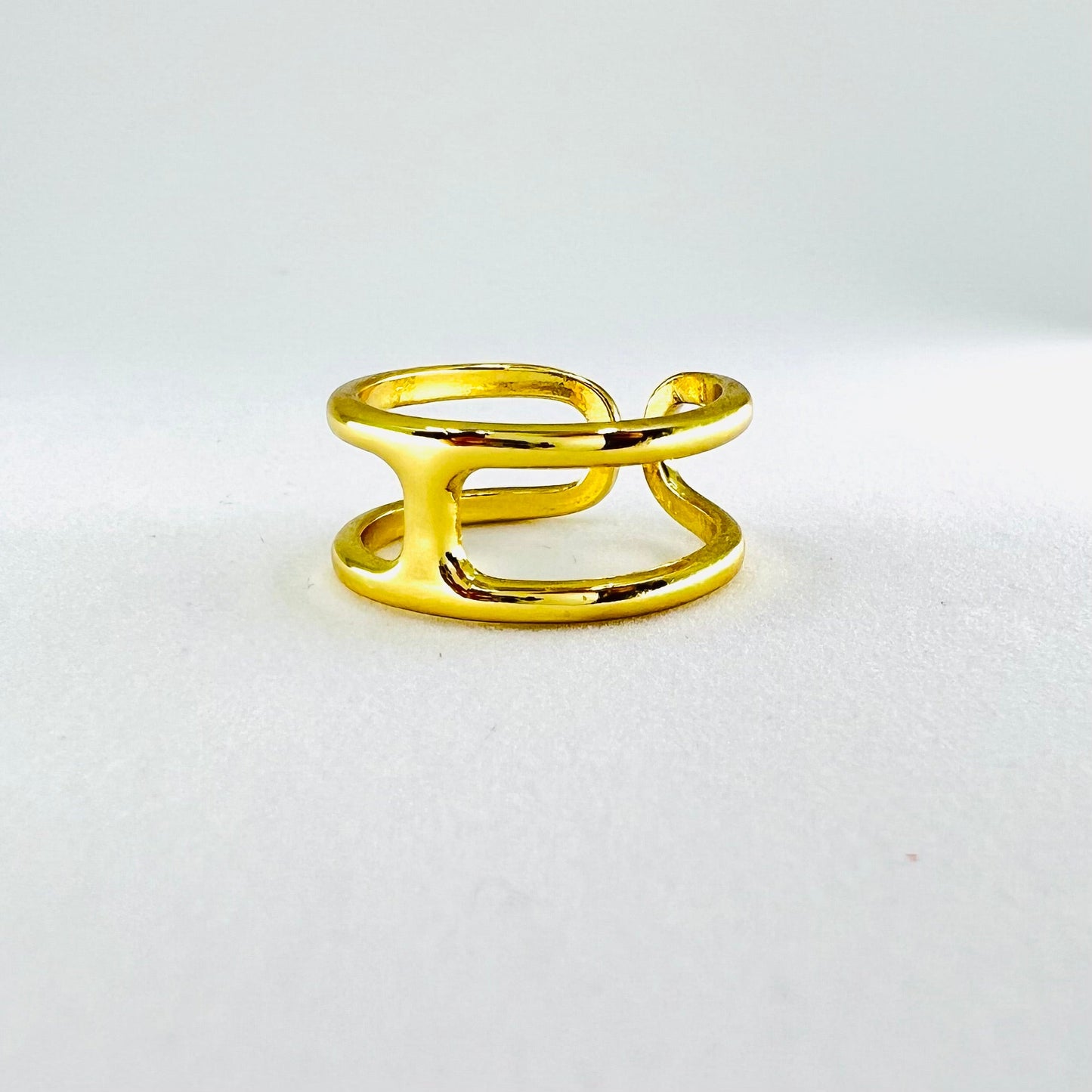 Anchor Gold Ring