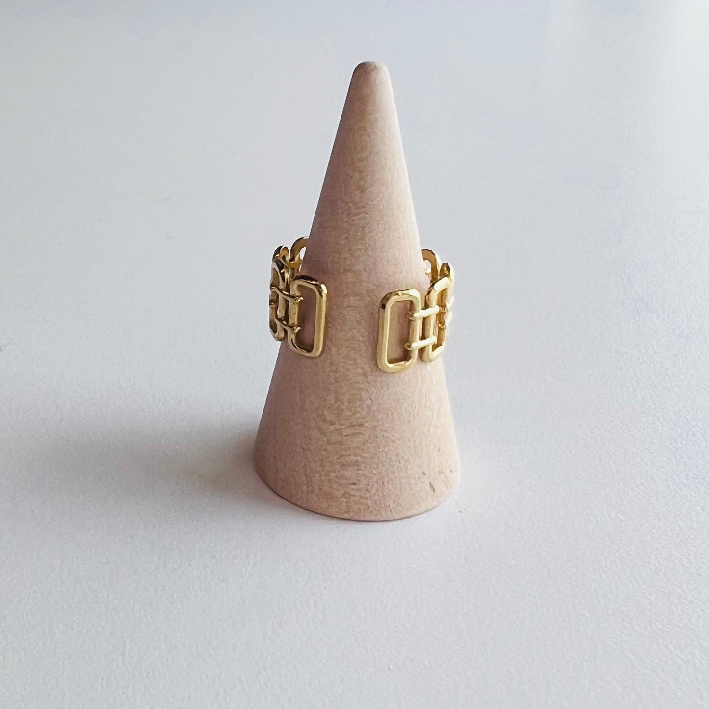 Gold Fence Ring