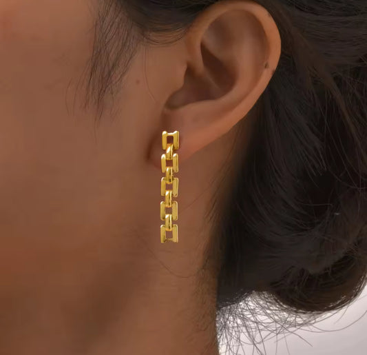 Radiant Gold Earrings
