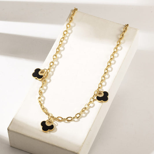 Modern Clover Necklace