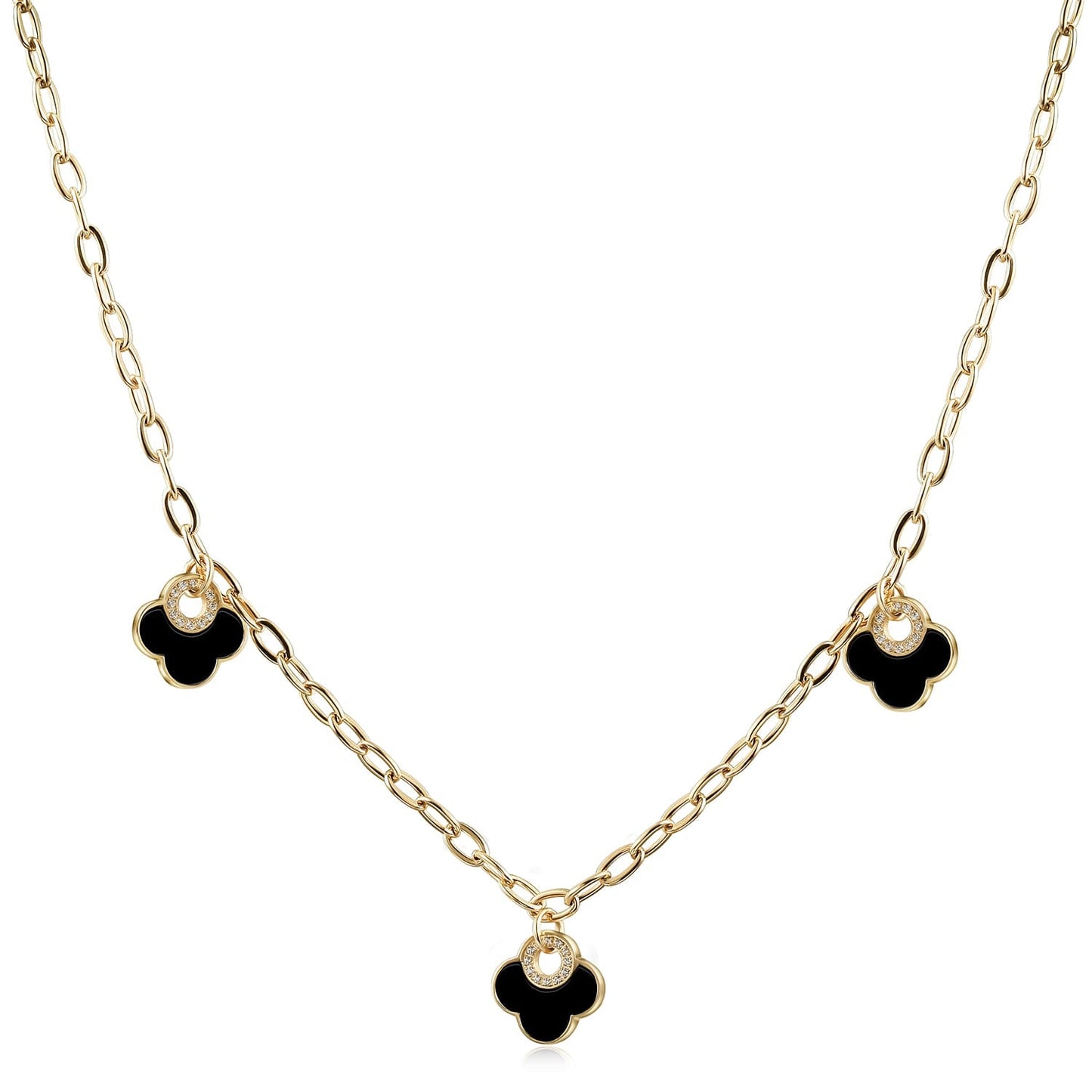 Modern Clover Necklace