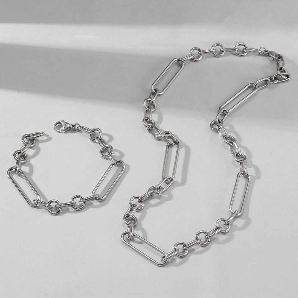 Irregular Link Necklace