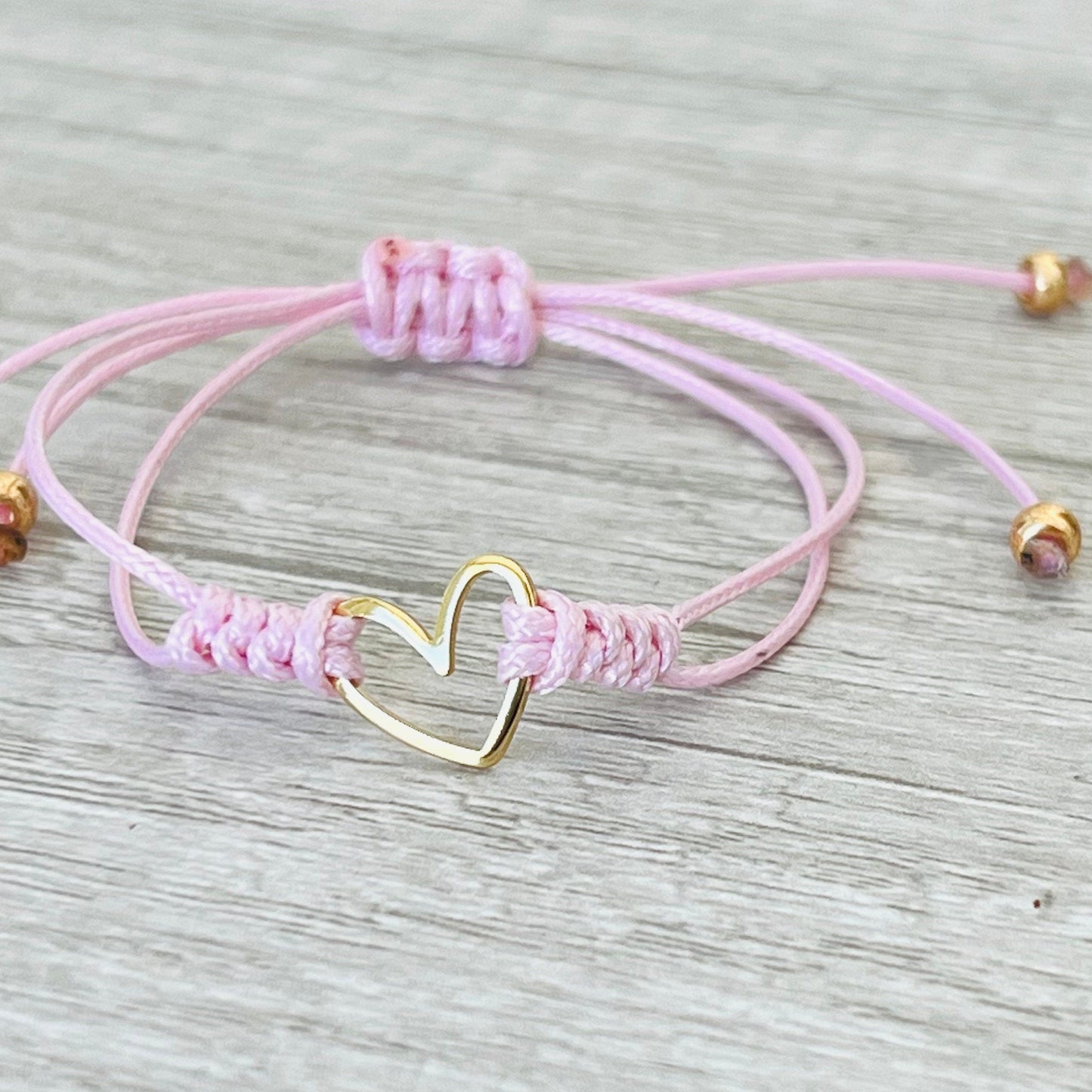 Gold Heart Bracelet